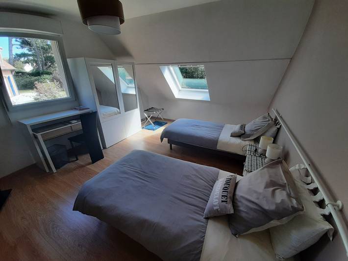 Location de vacances pour 2 personnes, avec jardin dans Hardelot Plage - 4