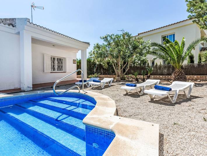 Casa vacanza per 6 persone, con giardino e terrazza, con animali domestici in L'Ametlla de Mar