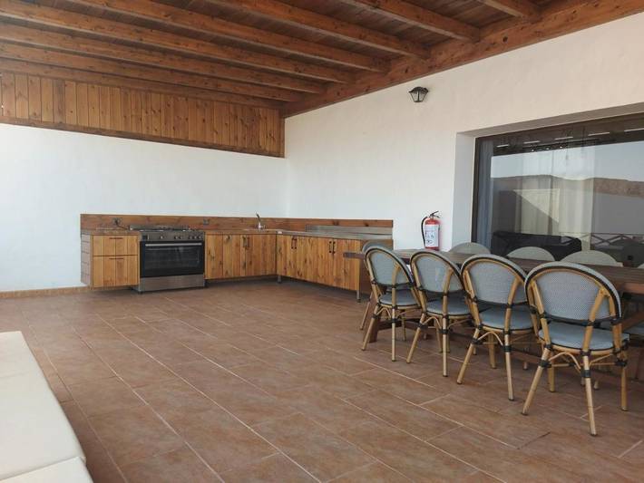 Albergue para 10 personas, con piscina además de vistas y jardín en Fuerteventura - 4