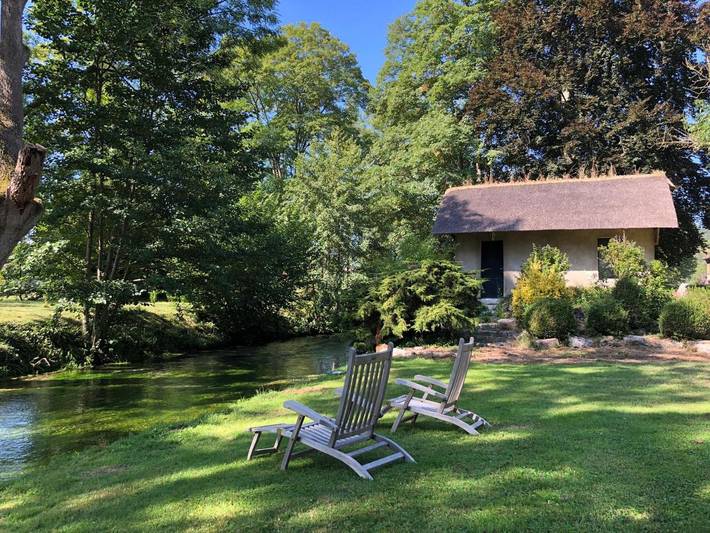 Gîte pour 2 personnes, avec jardin et vue, animaux acceptés dans Hondouville
