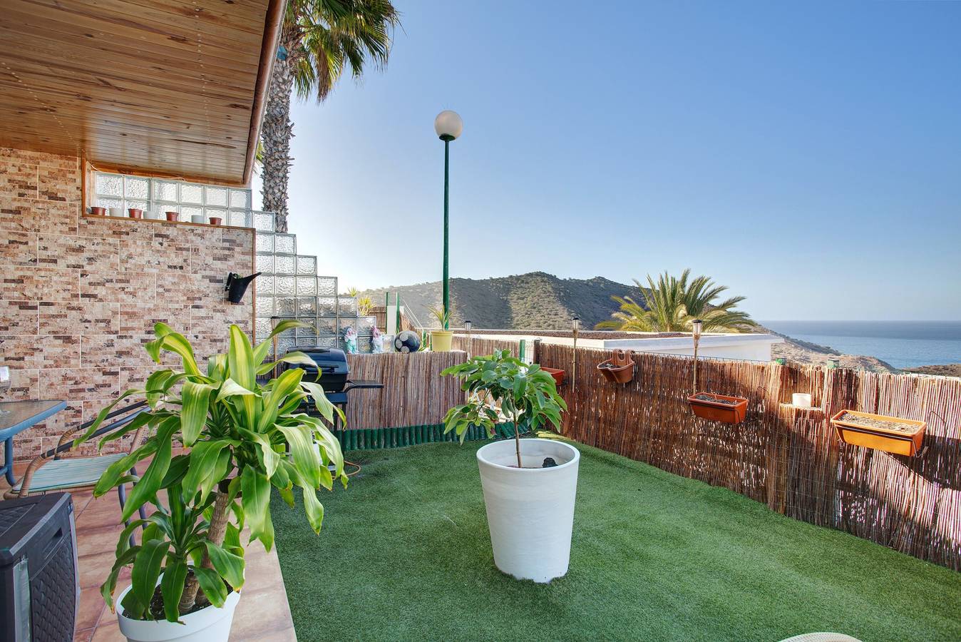 Hel leilighet, Ferieleilighet for 2 personer med hage in Puerto Rico (Gran Canaria), Gran Canaria syd