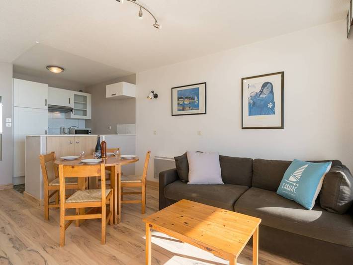 Studio für 2 Personen, mit Balkon und Terrasse in Carnac - 3