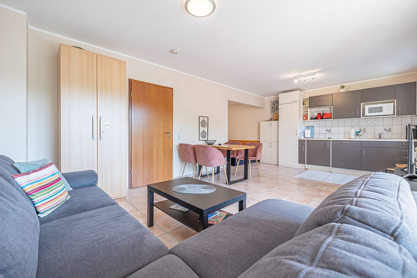 Ganze Wohnung, Fewo1846 - Fördeblick I (App. 670) / Studio-Apartment mit Balkon im Hochparterre in Wassersleben, Harrislee