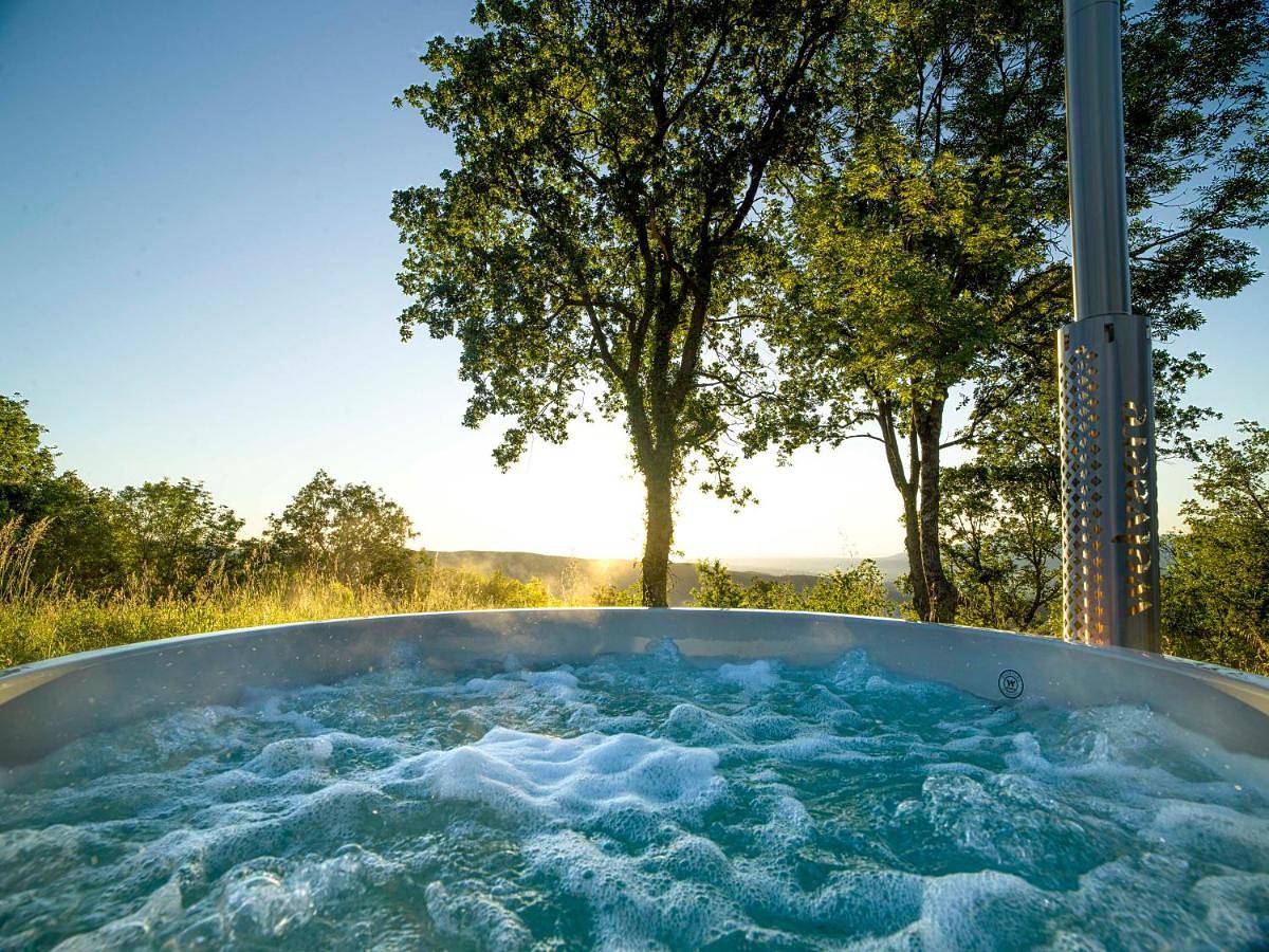 Mas Caners - 2 Eco-Chic Lodges, Nature Spa & Biological Pool in Montbolo, Céret und Umgebung