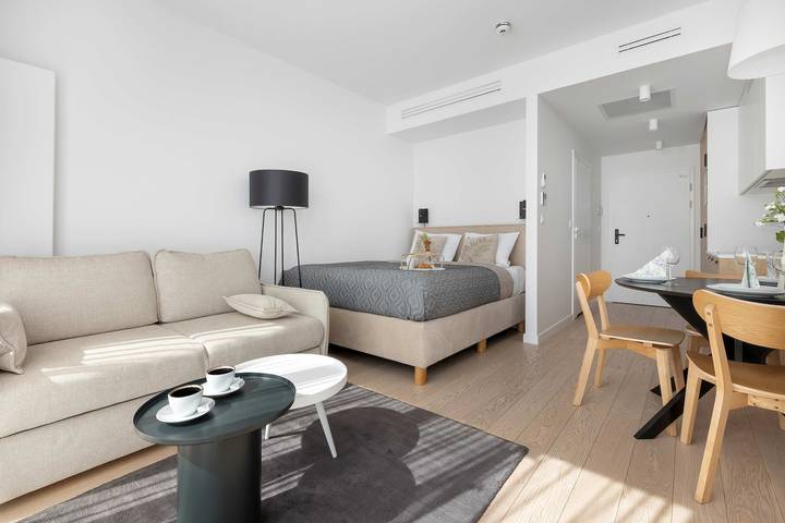 Apartament wakacyjny dla 3 osób, z Ogród w Darłowo