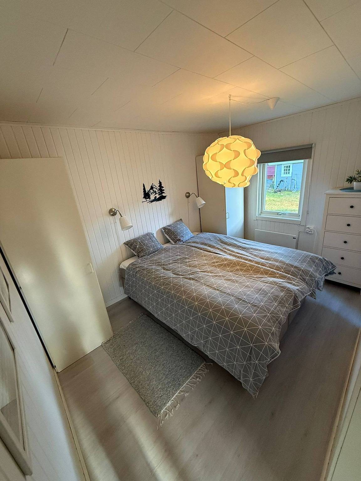 Das Haus von Camp Caroli Olala in Kiruna, Lappland (Schweden)