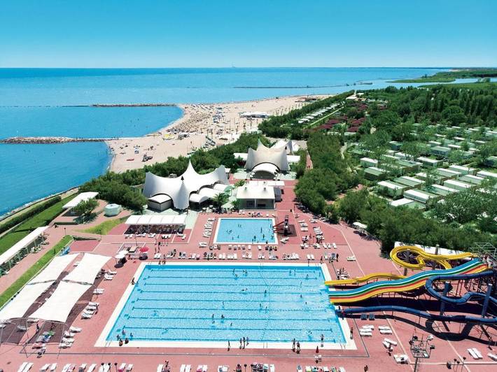 Villaggio vacanza per 4 persone, con Terrazza e Giardino nonché Piscina per bambini e Piscina a Chioggia