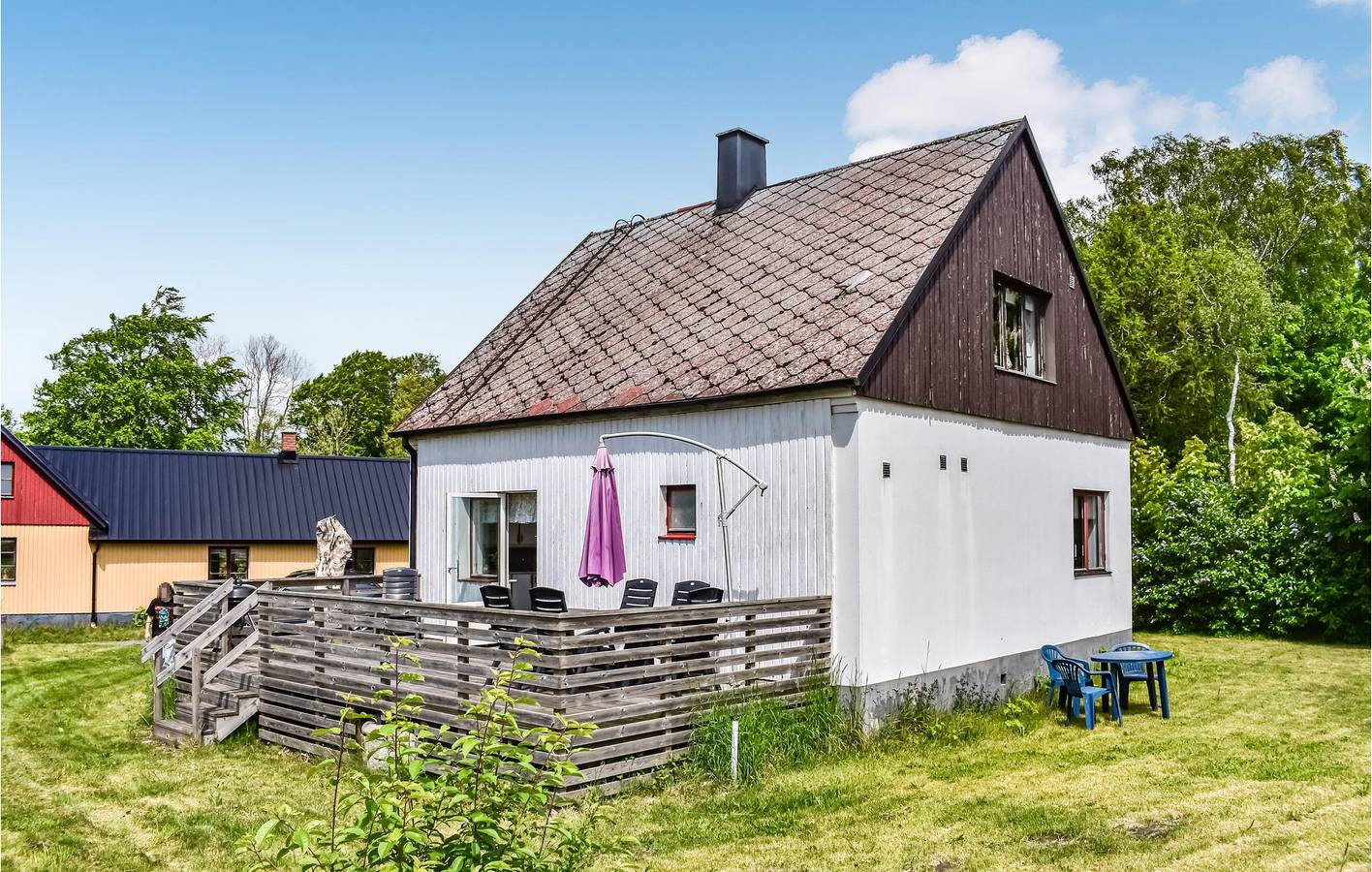 Hus för 6 Personer, med terass och trädgård, med husdjur