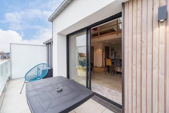 Gîte pour 4 personnes, avec balcon dans Plage Saint-Guirec - 3