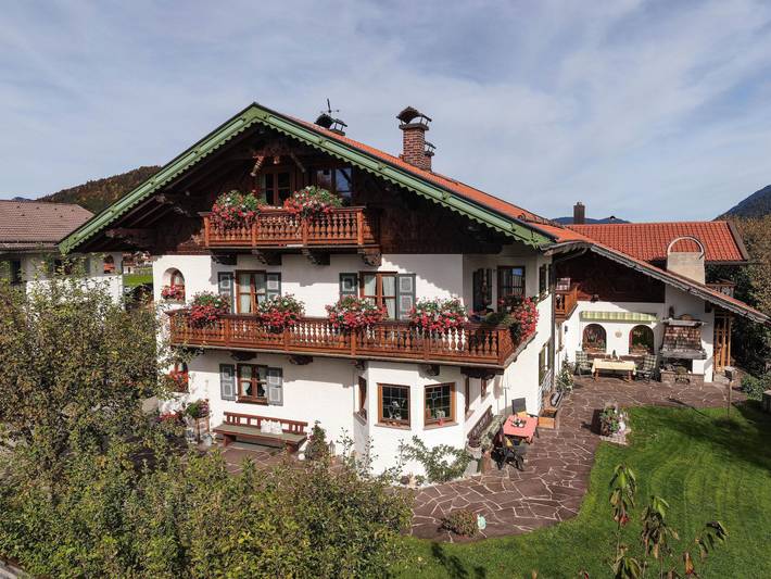 Ferienwohnung für 2 Personen, mit Garten und Balkon, kinderfreundlich in Wallgau - 4