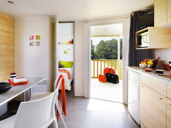 Camping Parc Mogador - Mobilhome 4 personas - Mobil-home Caribe - 24m² - 2 habitaciones in Sanary-sur-Mer, Costa mediterránea (Francia)