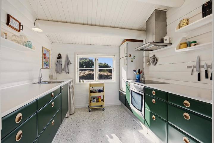 Ferienhaus mit Meerblick für 6 Personen, mit Balkon/Terrasse in Vejers Strand - 3