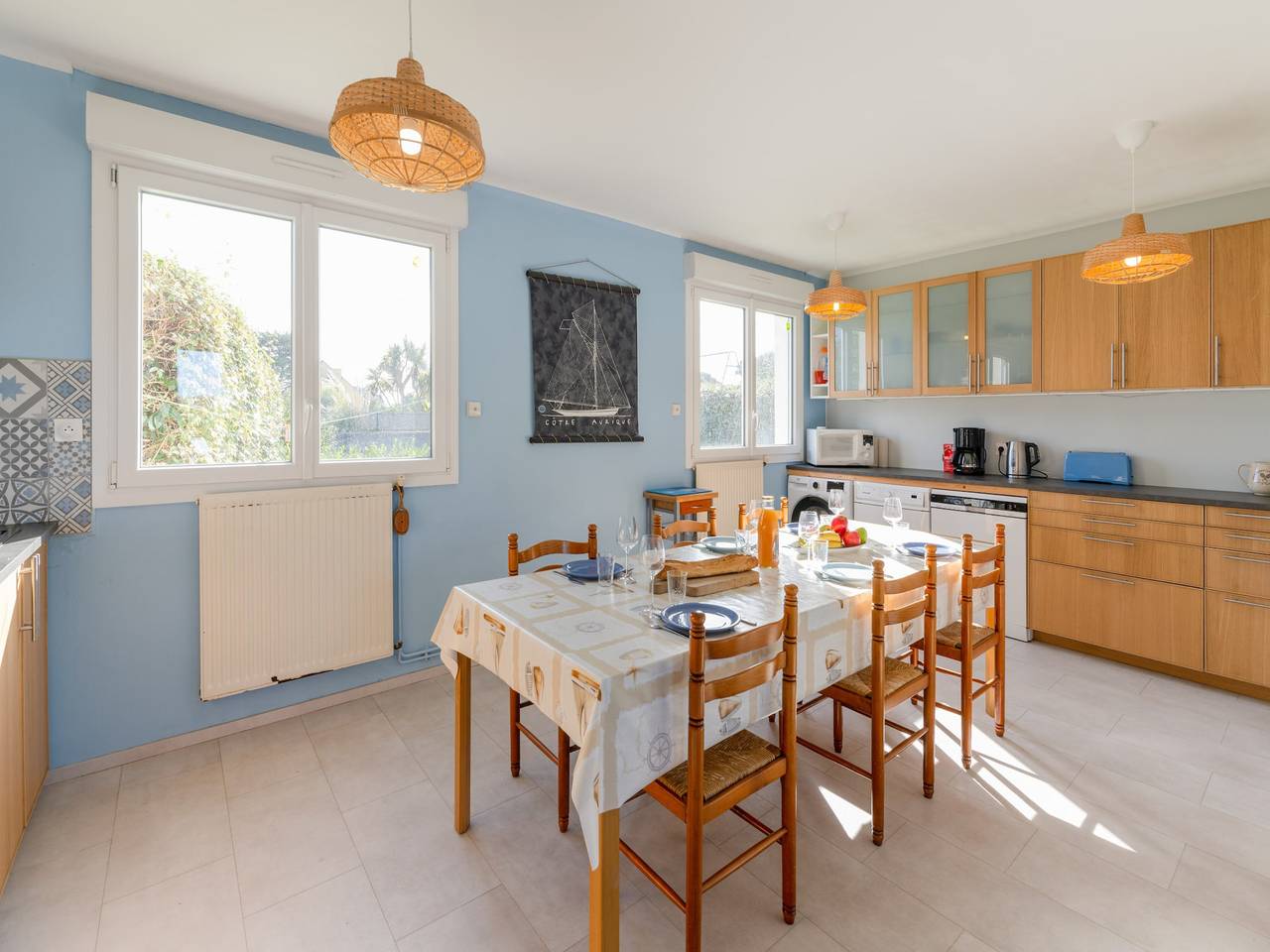 Maison familiale à 2 pas de la plage in Portsall, Ploudalmézeau