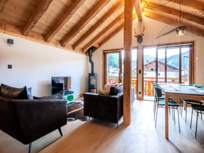 Chalet pour 8 personnes, avec jacuzzi, adapté aux familles à Montriond - 3