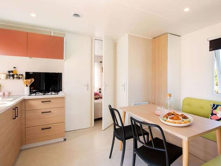 Mobil home pour 6 personnes, avec bassin pour enfant à Grayan-et-l'Hôpital - 4