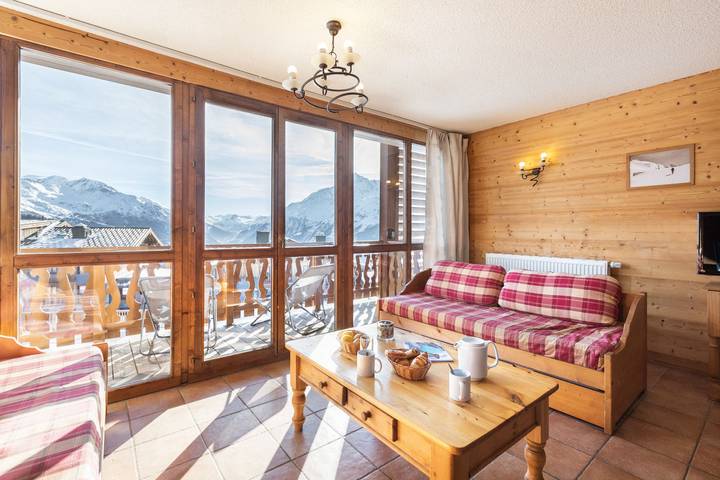 Appartement de vacances pour 4 personnes, avec balcon ainsi que sauna et piscine