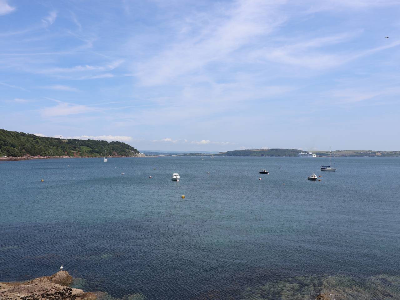Marina in Kingsand and Cawsand, Cornwall