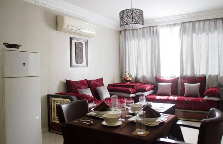 Appart’hôtel pour 4 personnes, avec balcon et vue