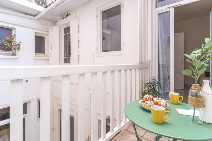 Ferienwohnung für 4 Personen, mit Balkon in Arcachon