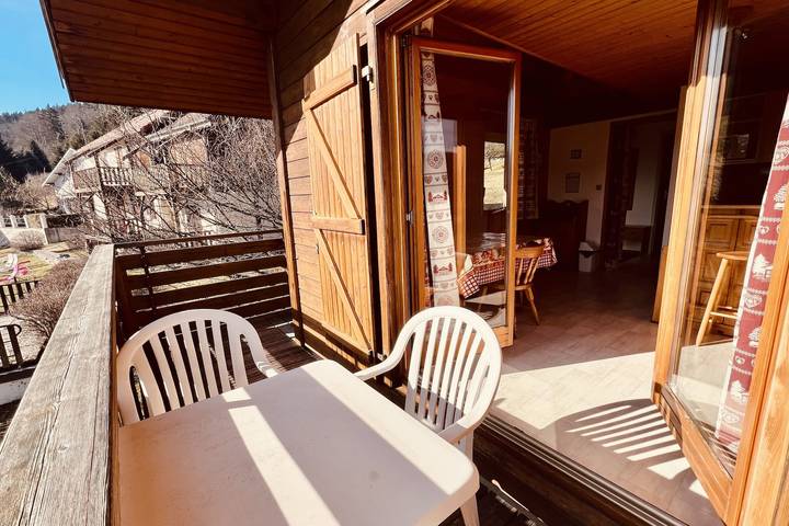 Appartement de vacances pour 4 personnes, avec Balcon et Jardin