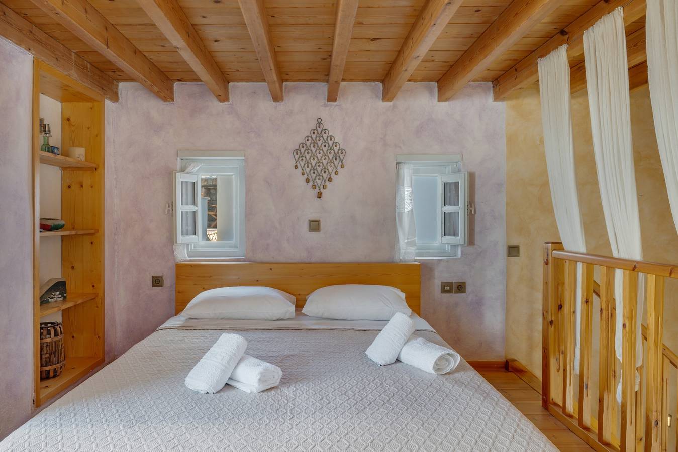Room 'Triple Pool View No 3' with Shared Pool, Wi-Fi and Air Conditioning in Skala (Patmos), Dodecanese