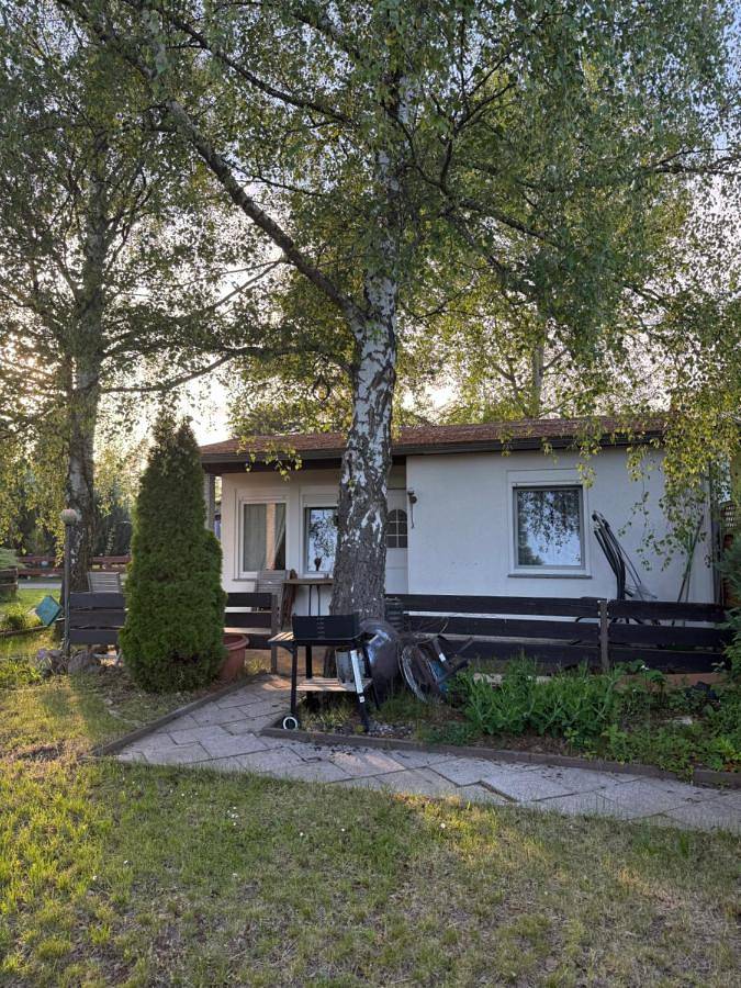 Ferienbungalow mit Hochbett und Terrasse am Zeulenrodaer Meer in Bungalowdorf Zadelsdorf, Zeulenroda-Triebes