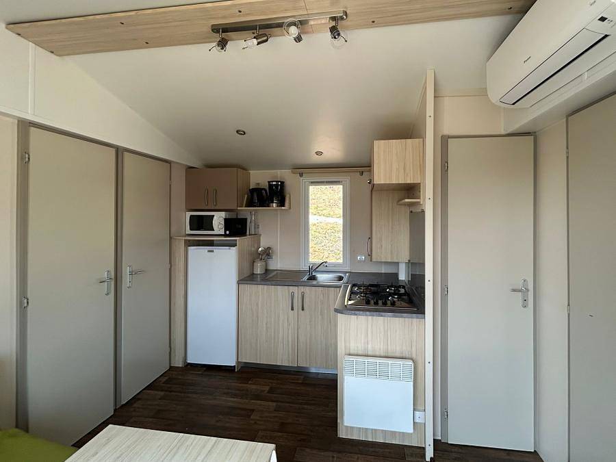 Camping Le Parc des Chênes - Mobile home 4 persons - 2-bedroom air-conditioned mobile home in La Croix-Valmer, Draguignan region