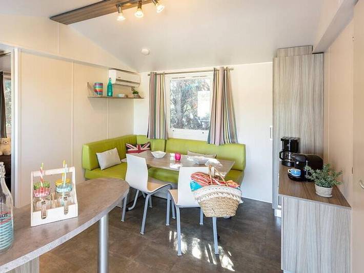 Mobil home pour 6 personnes, avec bassin pour enfant et piscine à Montagnac-Montpezat - 3