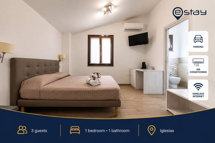 Habitación para 3 personas, con jardín - 1