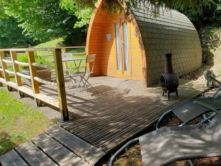 Appartement entier, Camping Les Tilleuls - Tiny house 2 personnes - Cabane Martagon in Gèdre, Gavarnie-Gèdre