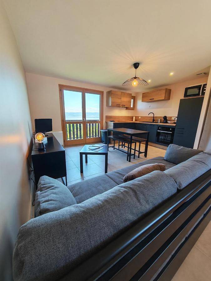 Gîte pour 5 personnes, avec Balcon et Vue à Armoy