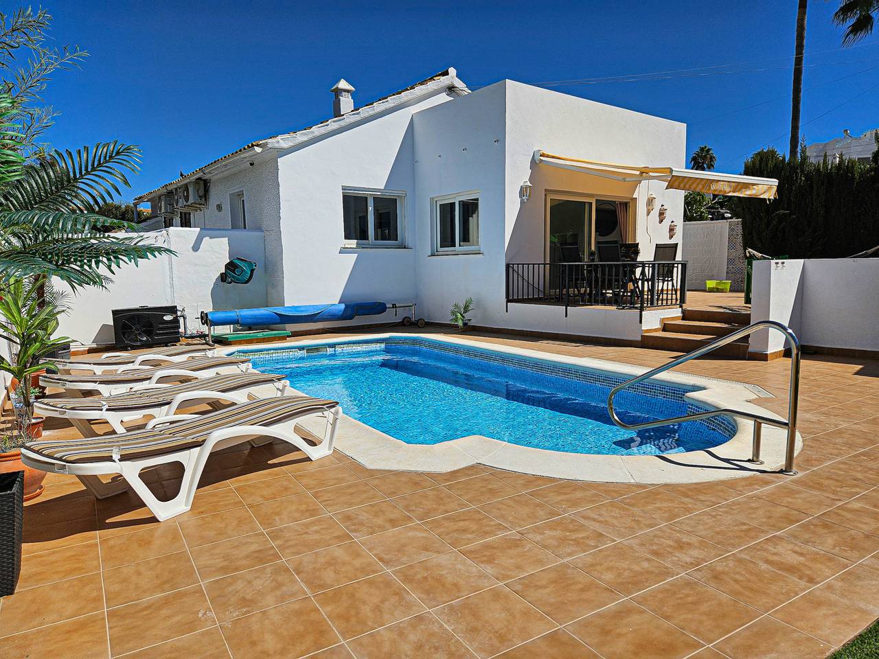 Villa für 6 Personen mit Balkon in Mijas Costa, Mijas