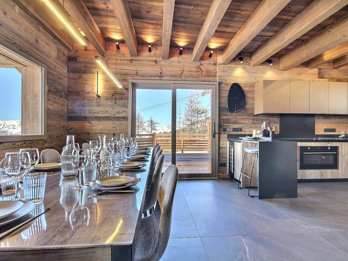 Chalet pour 12 personnes dans La Plagne - 4