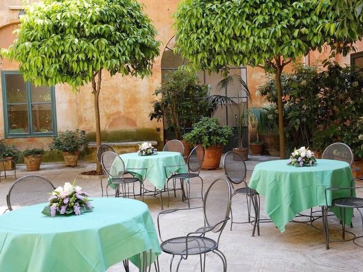 B&b per 4 persone, con panorama e giardino in Trastevere