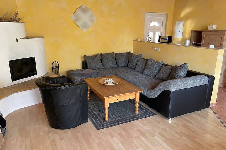Bungalow für 4 Personen, mit Terrasse und Garten sowie Pool am Salzhaff