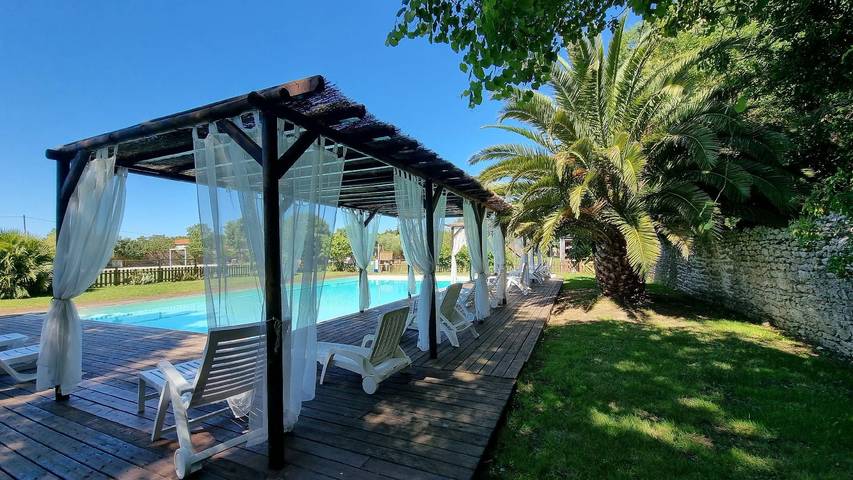 Maison de vacances pour 6 personnes, avec terrasse et jardin, animaux acceptés