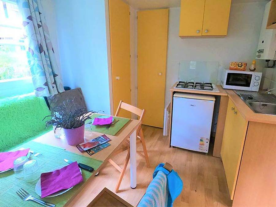 Camping Paradis - Le Ruou  - Mobilheim 4 personen - Pitchoun in Villecroze, Draguignan Region