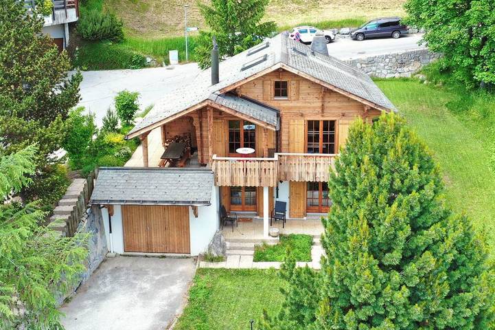 Chalet für 8 Personen, mit Terrasse und Garten in Ayent