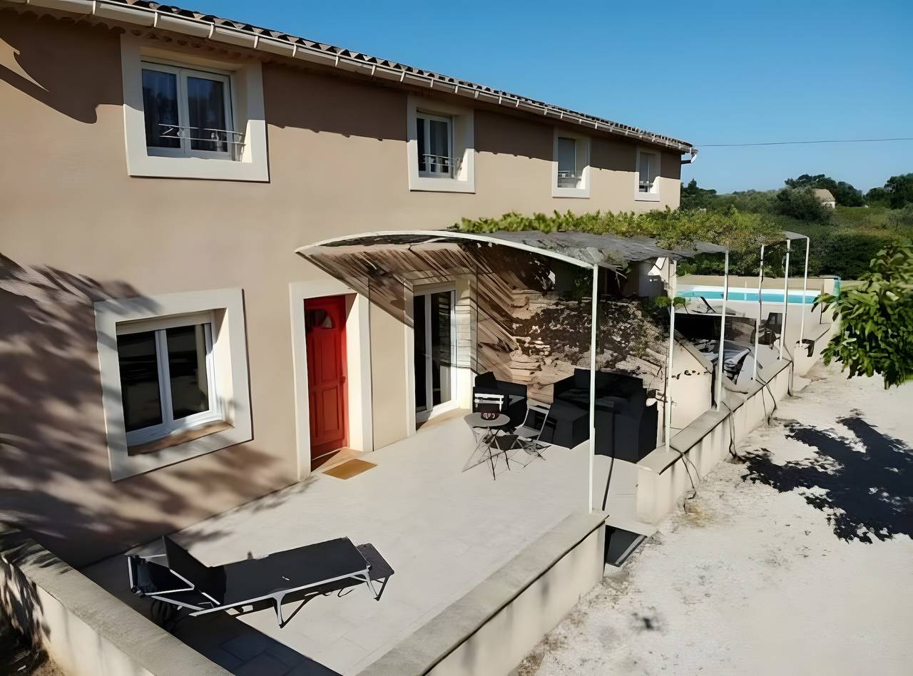 Ferienhaus 'La Crozette' mit privatem Pool, Wi-Fi und Klimaanlage in Monteux, Vaucluse