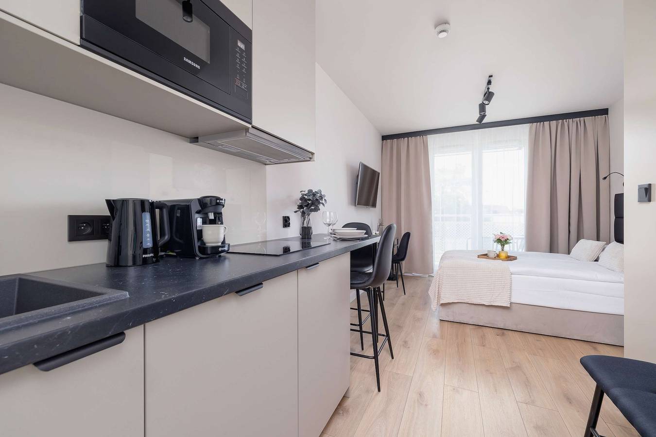 Studio entier, Goszczyńskiego 1 | Modern Studio | Balcony in Cracovie, Petite-Pologne