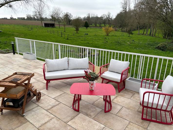 Gîte pour 4 personnes, avec vue sur le lac ainsi que jardin et balcon à Brélidy - 4