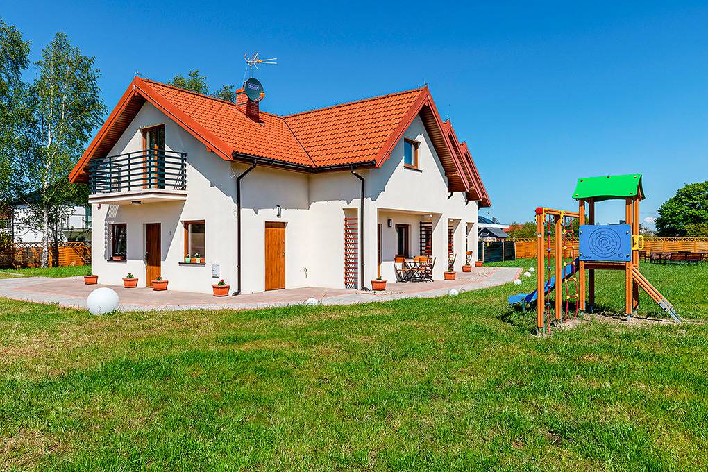 Ferienhaus "Piaskowe Domki" in Grzybowo, Polnische Ostsee
