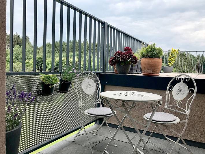 Ganze Wohnung, Ferienwohnung Schottenhof Walser 2 - Alleinlage im Grünen mit Panoramablick in Achberg, Region Bodensee-Oberschwaben