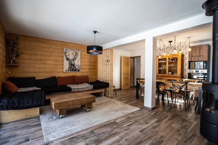 Gîte pour 10 personnes, avec balcon et jardin à Les Orres - 2