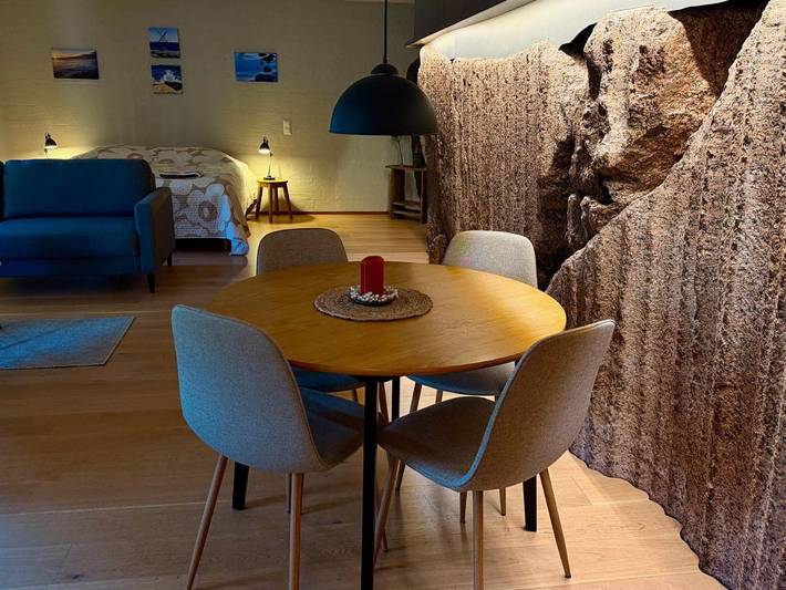 Appartement de vacances pour 4 personnes, avec jardin ainsi que jacuzzi et sauna