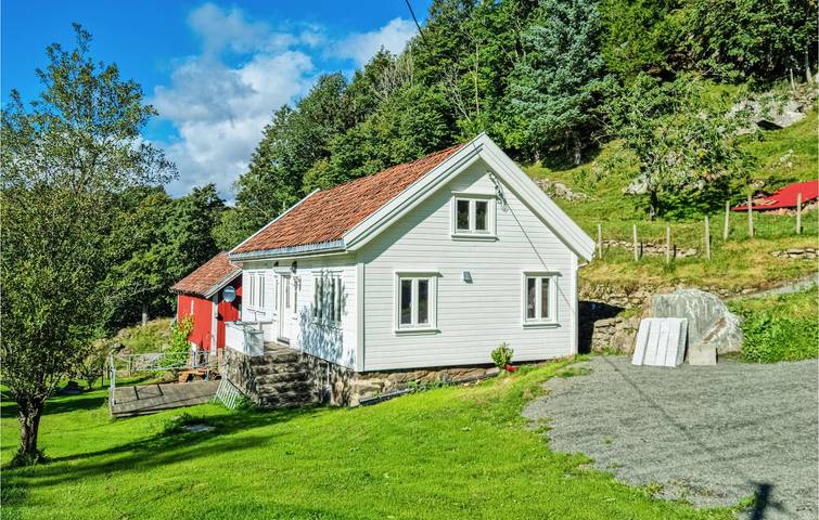 Ferienhaus für 6 Personen mit Terrasse in Hidra