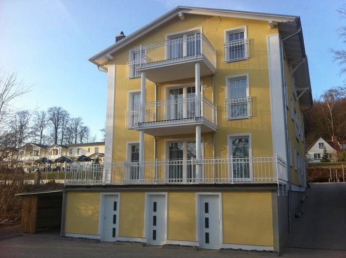 BnB für 4 Personen, mit Balkon und Terrasse sowie Ausblick auf der Halbinsel Mönchgut