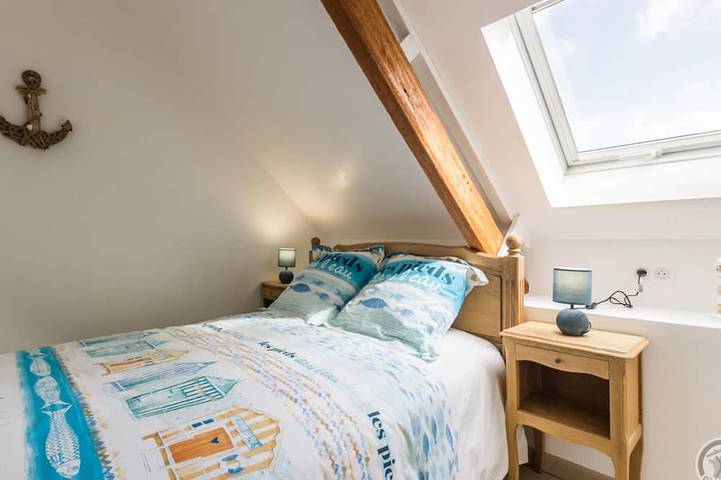 Gîte pour 4 personnes, avec terrasse dans Plage Du Sablon Cosqueville - 2