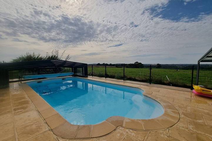 Maison de vacances pour 8 personnes, avec piscine ainsi que jacuzzi et jardin - 1
