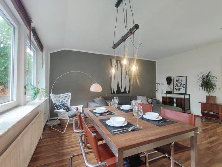 Ferienwohnung für 4 Personen, mit Garten und Ausblick in Rosengarten - 2